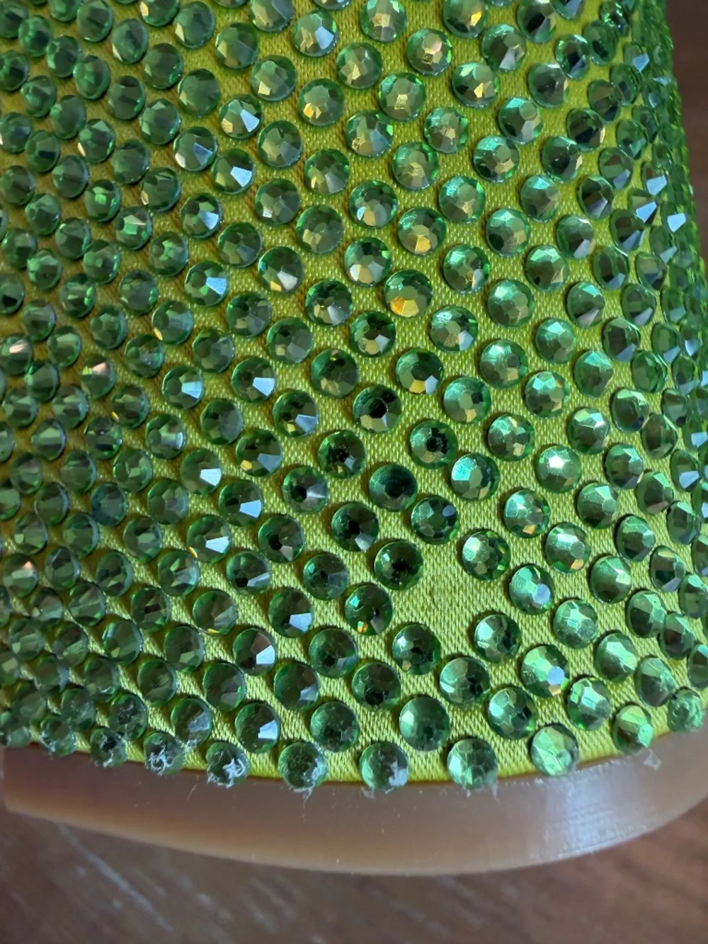 Antonio Melani Babs Lime Rhinestone Platform Heels NWOB 9.5